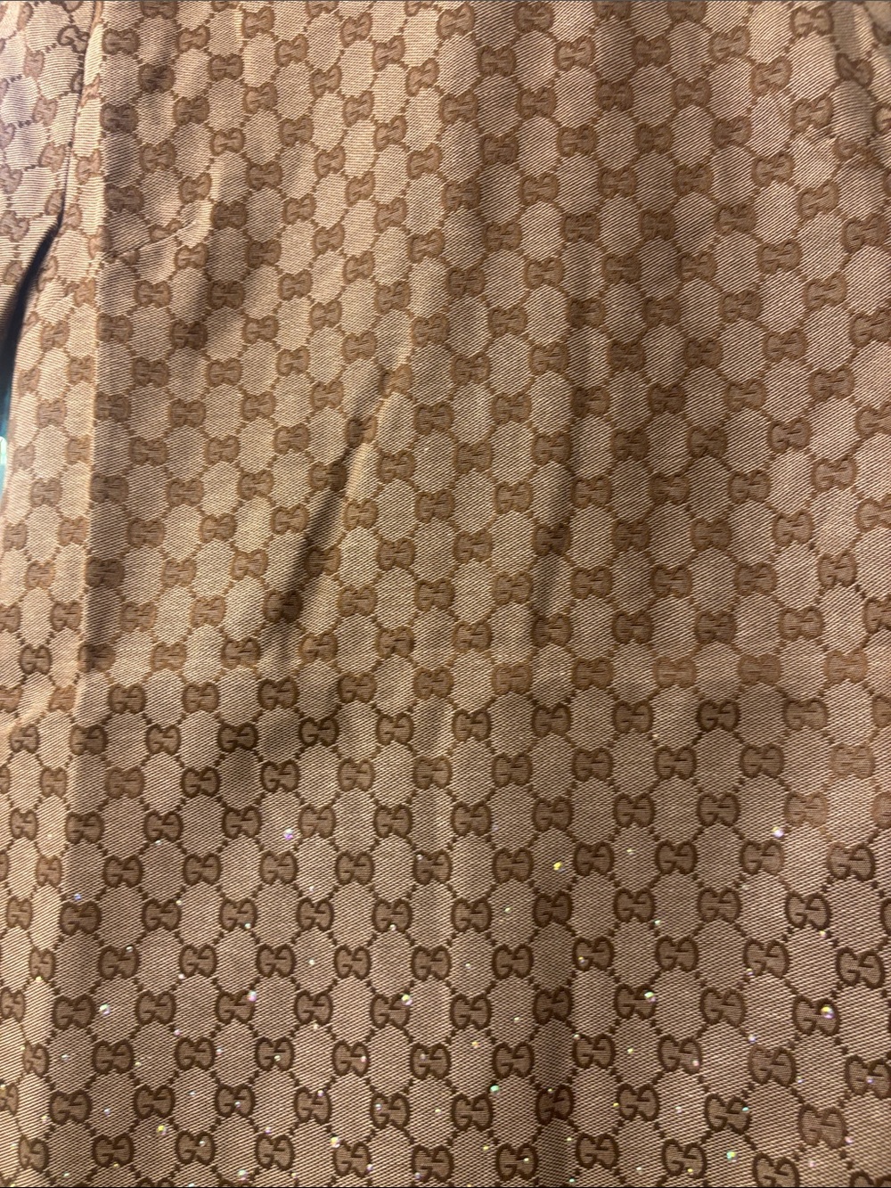 Gg Style  Brown GG Monogram Short-Sleeve Shirt/dress - Picture 3 of 9